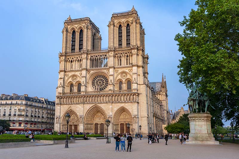 Notre-Dame bezienswaardigheid Parijs centrum Notre-Dame bezienswaardigheid Parijs centrum